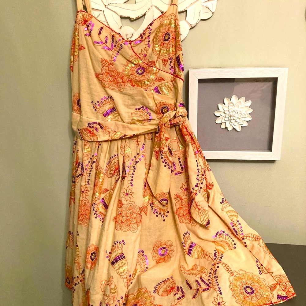 Sequins detailed sundress